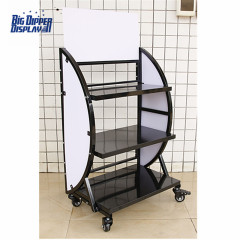 BDD-BA11 Fashion Batteries Storage Shelf Metal Display Stand Auto Car Battery Rack