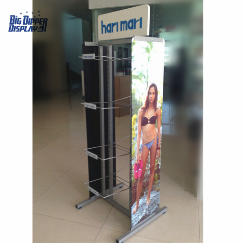 BDD-FF18 Wholesale Metal Slipper Display Stand Flip Flops Display Rack