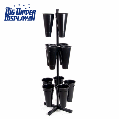 BDD-FL07 12 Plastic Vase Florist Floral Stand Flower Display Stand