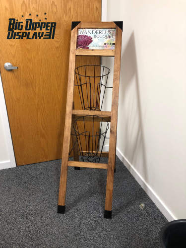 BDD-FL26 2 Plastic Buckets Floral Stand