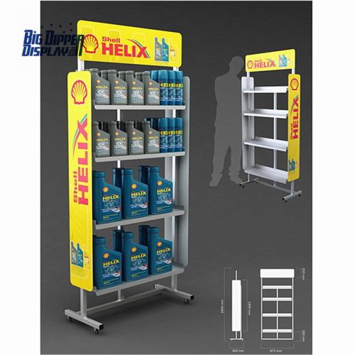 BDD-OL01 Motor Oil Display Engine Display Rack Car Shop Lubricating Oil Display Rack