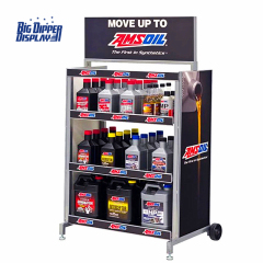 BDD-OL04 Auto Parts Engine Oil Display Stand/Motor Oil Display Stand/Lubricants Oil Display Stand