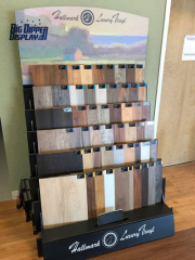 BDD-WF06 Hardwood floor display flooring wooden stands