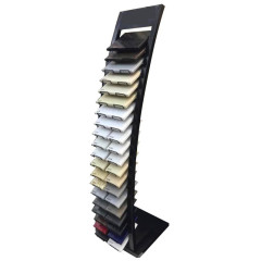 BDD-ST01 metal tiles sample display stand quartz stone ceramic tile display rack rack for tile