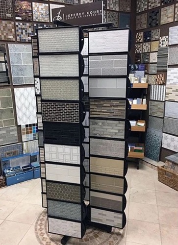 BDD-ST18 Quartz Stone Sample Stand / Tile Rack Display