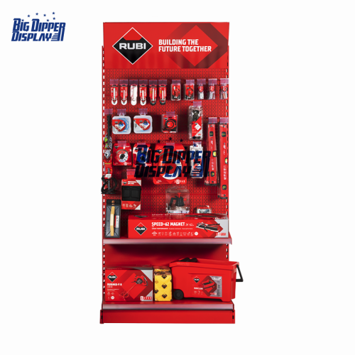 PB11 custom store hanging hook hardware power tool set accessories thickened pegboard panel metal display rack stand