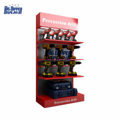 PB21 custom store wall hook accessories storage rack multipurpose hardware tools metal pegboard display stand