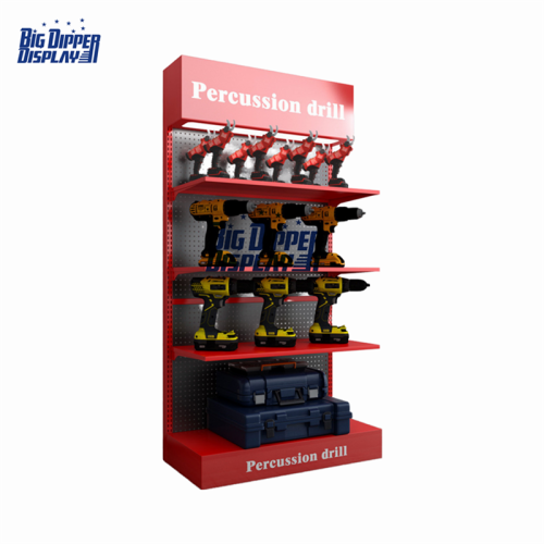 PB21 custom store wall hook accessories storage rack multipurpose hardware tools metal pegboard display stand