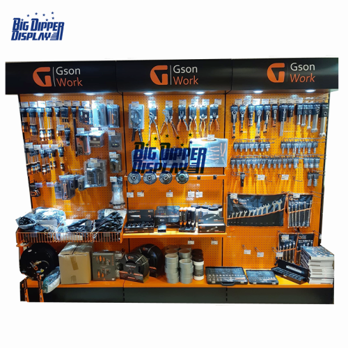 PB49 pegboard tool display rack hole board hardware display stand metal tool hanging racks