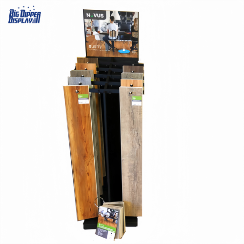BDD-WF30 Wood Flooring Sample Display Stand – Wholesale Display Rack Partner