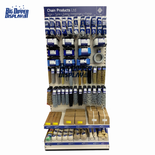 PB46 heavy duty tool display stand rack hardware shop pegboard display merchandise shelf