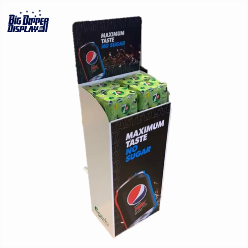 AL29 auto lift custom liquor stores metal wire wine alcohol display rack for soda Beverage beer cans