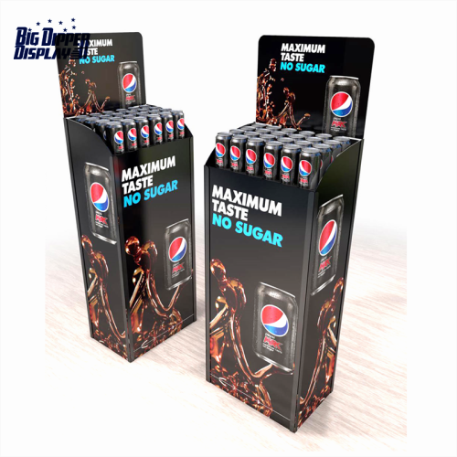 AL27 automatic lifting and lowering Customized Metal wine alcohol Display Shelf Beverage Beer Can Display Rack for Liquor Stores