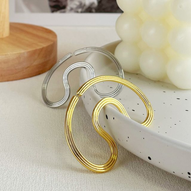 ENFASHION Geometric Earrings For Women Gold Color Ear Cuff Earings 2021 Fashion Jewelry Earings Gifts Aretes De Mujer E211313
