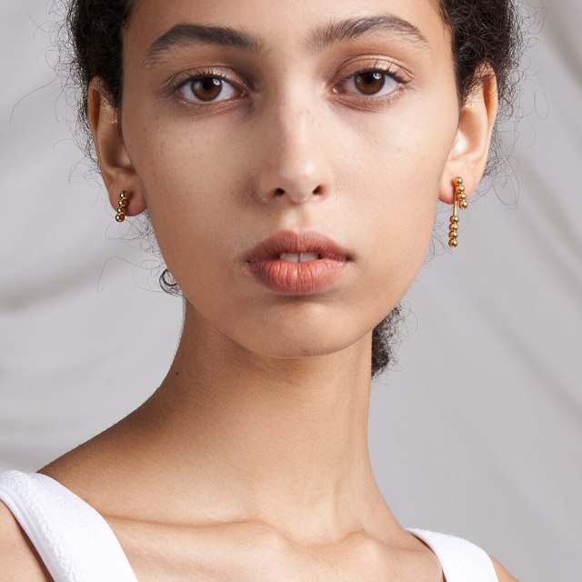 ENFASHION Candy Ball Earrings For Women Stainless Steel Piercing Stud Earring Gold Color Fashion Jewelry Kolczyki E211265