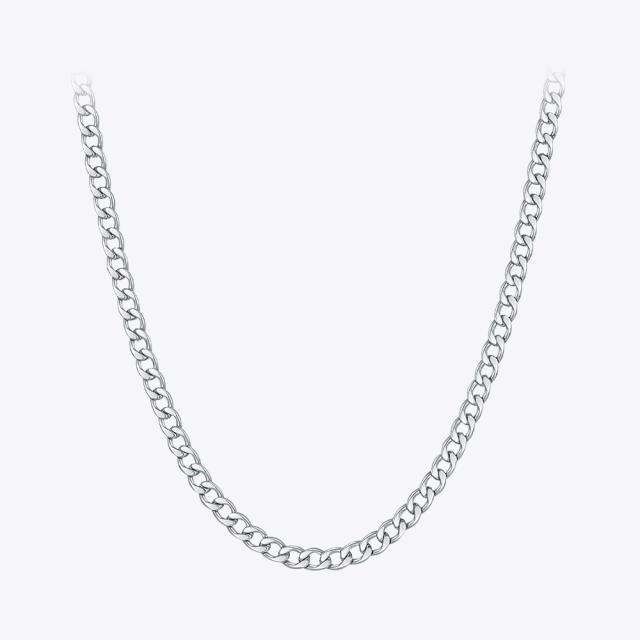ENFASHION Punk Chain Long Necklaces Set Stainless Steel Jewelry Fashion Necklace For Women 2022 Friends Gift Collier Femme
