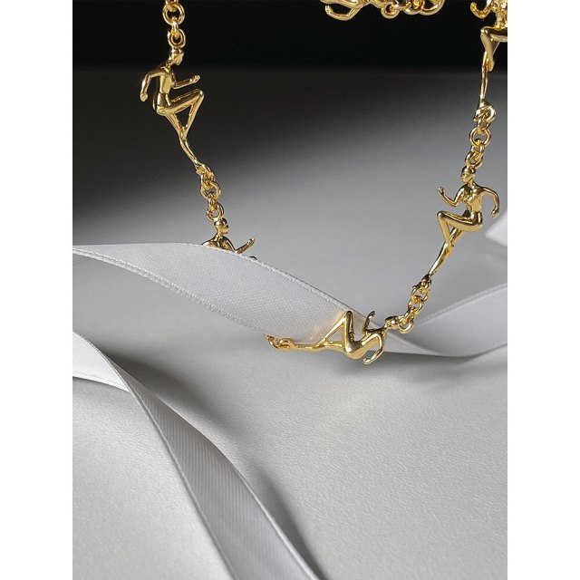 ENFASHION Original Athlete Dancer Bracelet For Women Pulseras Mujer Gold Color Fashion Jewelry Bracelets Wholesale Gifts B222285