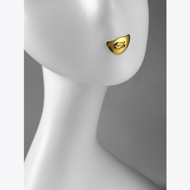 ENFASHION Original Gold Sexy Lips Earrings For Women Piercing Earings Aretes De Mujer Fashion Jewelry Free Shipping E221377