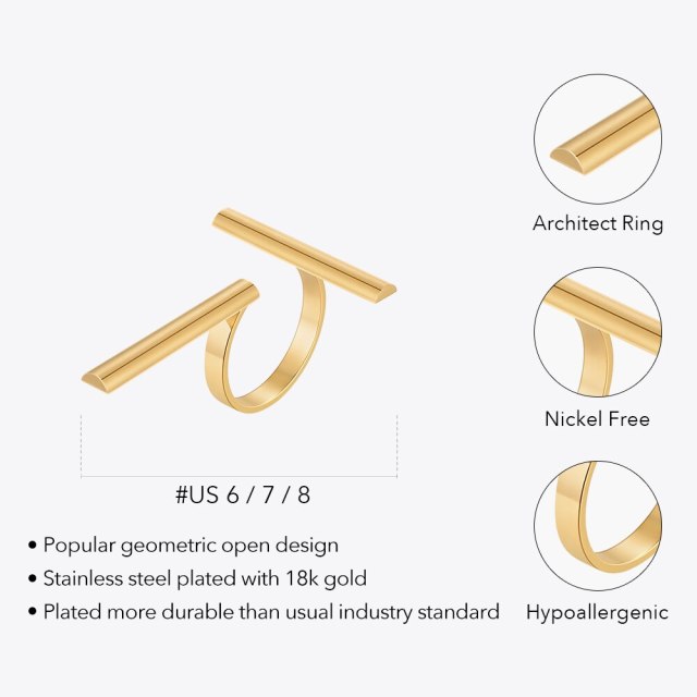 ENFASHION Irregular Rings For Women Stranger Things Anillos Cheap Items With Free Shipping Stainless Steel Ring Jewlery R224165