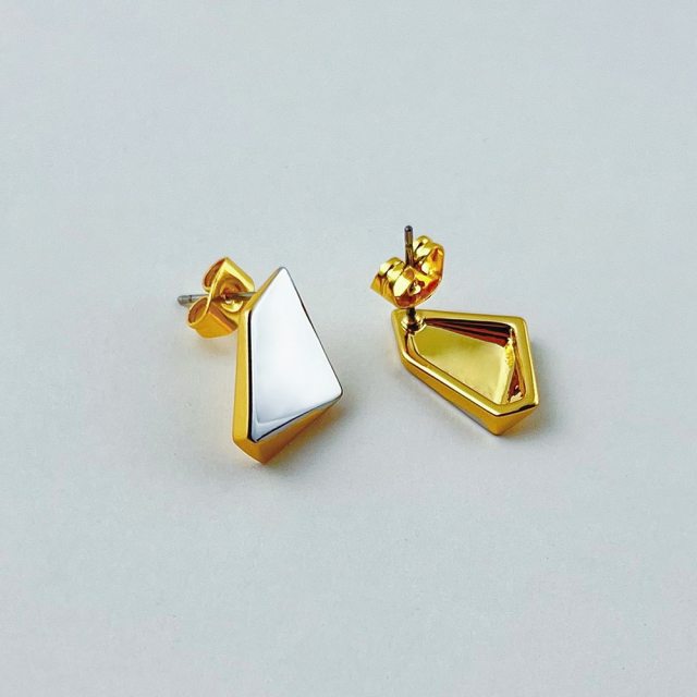 ENFASHION New In Meteorite Earrings For Women Christmas Pendientes Punk Stud Earings 2022 Gold Color Fashion Jewelry E221449