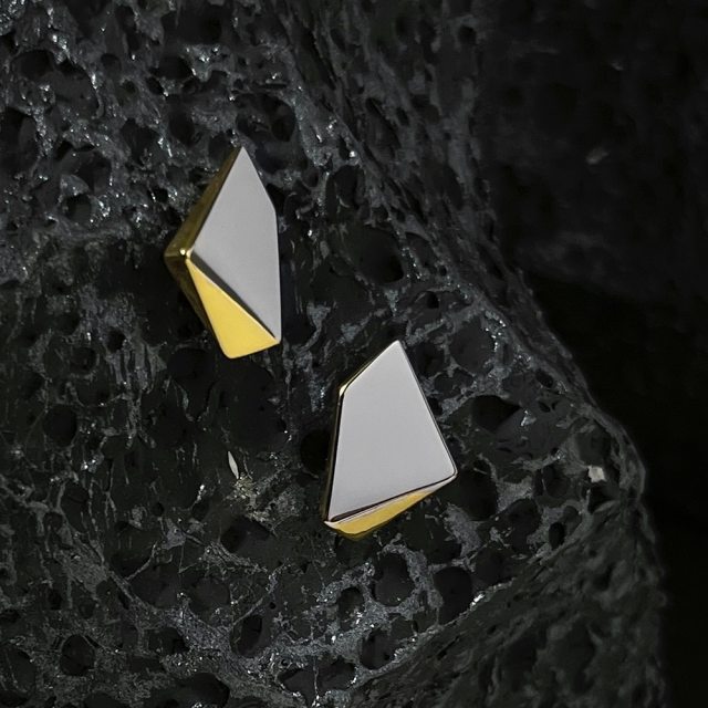 ENFASHION New In Meteorite Earrings For Women Christmas Pendientes Punk Stud Earings 2022 Gold Color Fashion Jewelry E221449