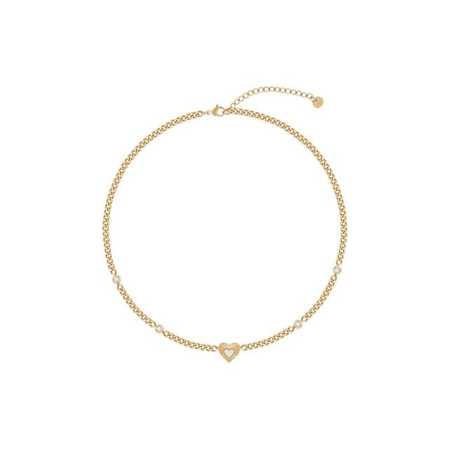 ENFASHION Pendent Shell Heart Necklace For Women Gold Color Necklaces Trendy Simple Fashion Jewelry Dainty Dropshipping P233380