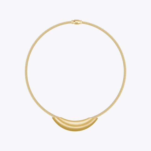 ENFASHION Solar System Arc Moon Elasticity Necklace For Women  Para Mujer Jewelry Necklaces 18K Plated Gold Fashion Gift P233410