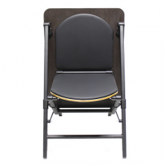 Changeable Folding Chair Table 2 in 1: Black Coating