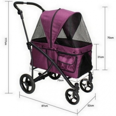 3921 Large Pet Dog Cat Stroller