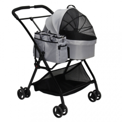 3605 Smal Dog Stroller with Shopping Bag