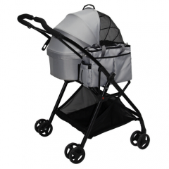 3605 Smal Dog Stroller with Shopping Bag