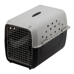 A04M Lightweight Foldable Pet Travel Carrier Pet Plastic Kennel