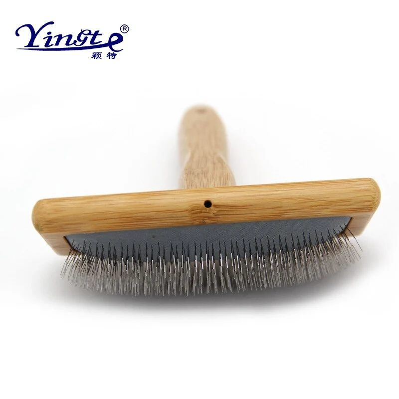 Bamboo Pet Needle Combs Dogs  Cats Groming Brushes Dog Hair Flea Lice Remover Comb Cat Dog Beauty Grooming Tools Pet Supplies