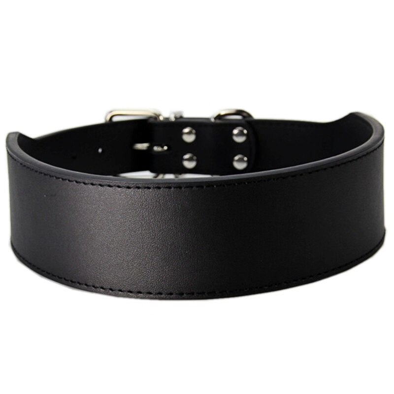 Leather Pet Dog Cat Collar Adjustable Dogs Cats Collars Control Handle Training Pet Puppy Kitten Collar Pet Supplies Products