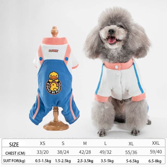 Pet Winter Cloth for Dog Cat Dogs Clothes Medium Suspender Trousers Dog Puppy Clothing Spring Autumn Fashion Pet Clothes XS-XXL