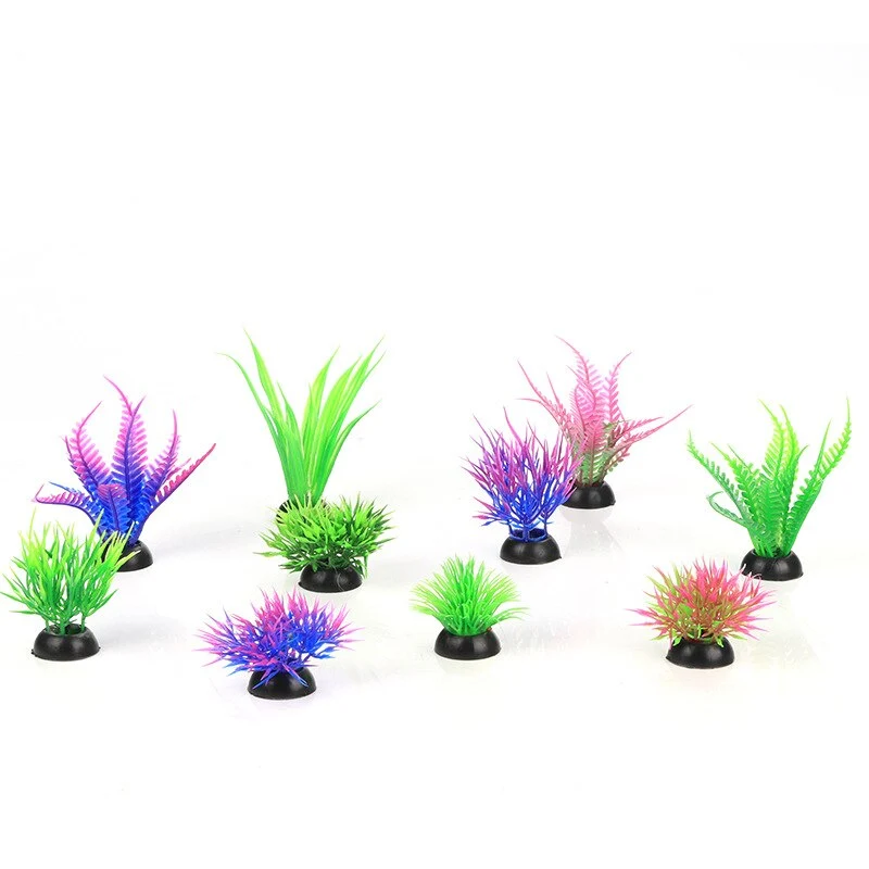 Aquarium Decorations Decorative Artificial Weeds Fish Tank Decoration Water Ornament Plant Aquarium Plants Grass Accessories