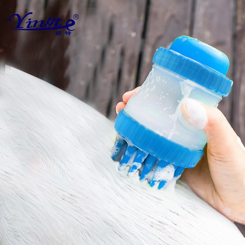 Pet Dog Bathing Brush Comb  Pet Cat Shampoo Massage Brush Shower Hair Removal Comb For Dogs Cats Tool Pet Supplies