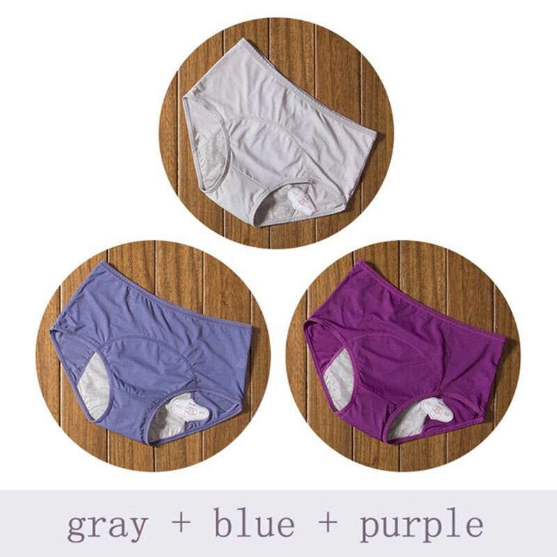 Leak-proof urinary incontinence underwear menstrual high waist hole aunt hygienic pants by panties ladies sexy panties