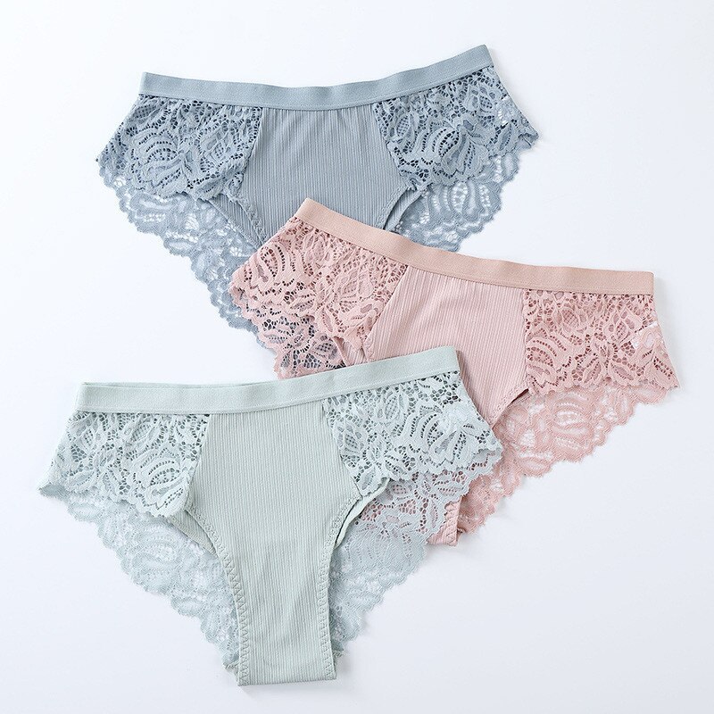 LEECHEE HOT   Cotton Panties Sexy Panty Briefs Lace Women Underwear Lingerie Panties for Female Ladies Floral  Pantys Underpants