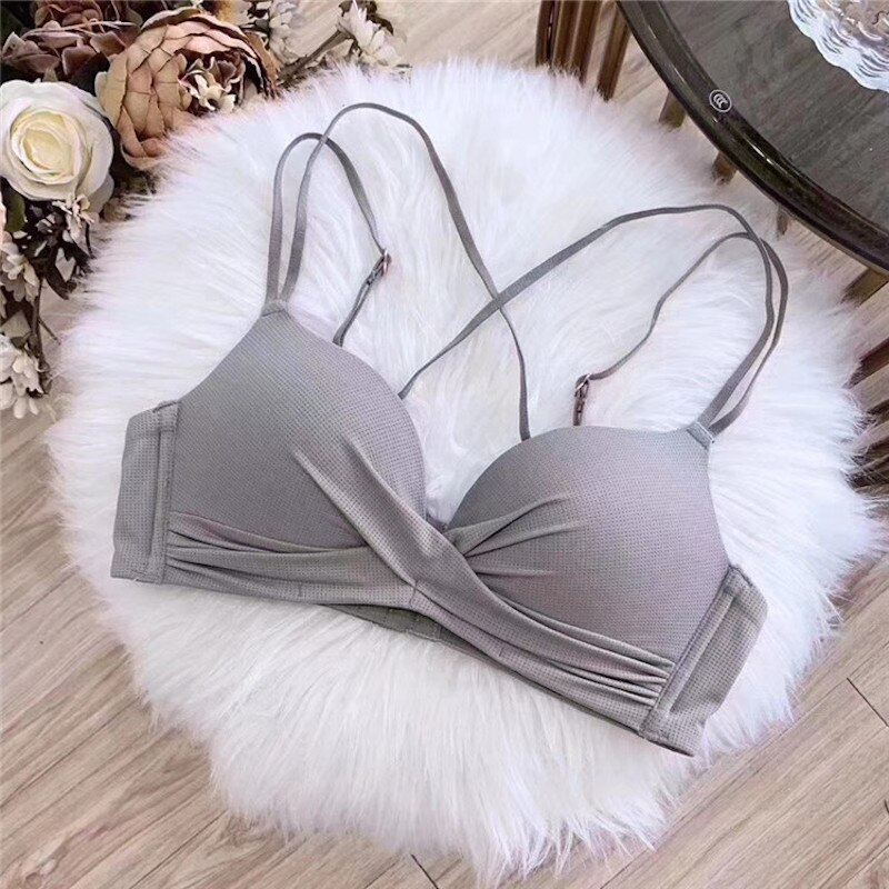 Sexy bra set lingerie set seamless push up Bra And Panty Set Back Closure sexy underwear set bralette Wireless Lingerie Sets