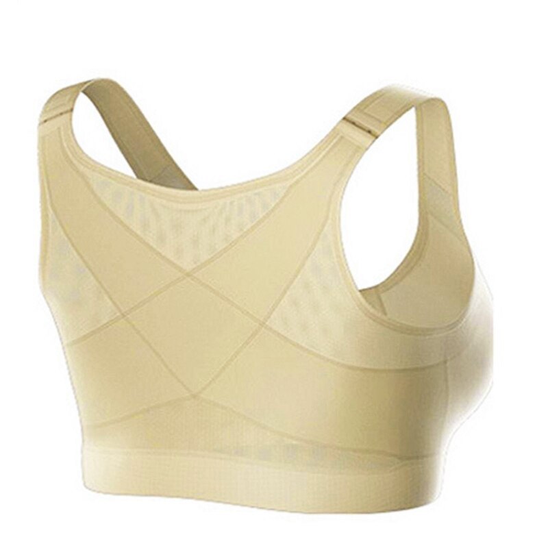 Posture Corrector Lift Up Bra Women Shockproof Sports Support Fitness Vest Bras Breathable Underwear Cross Back Corset Bra