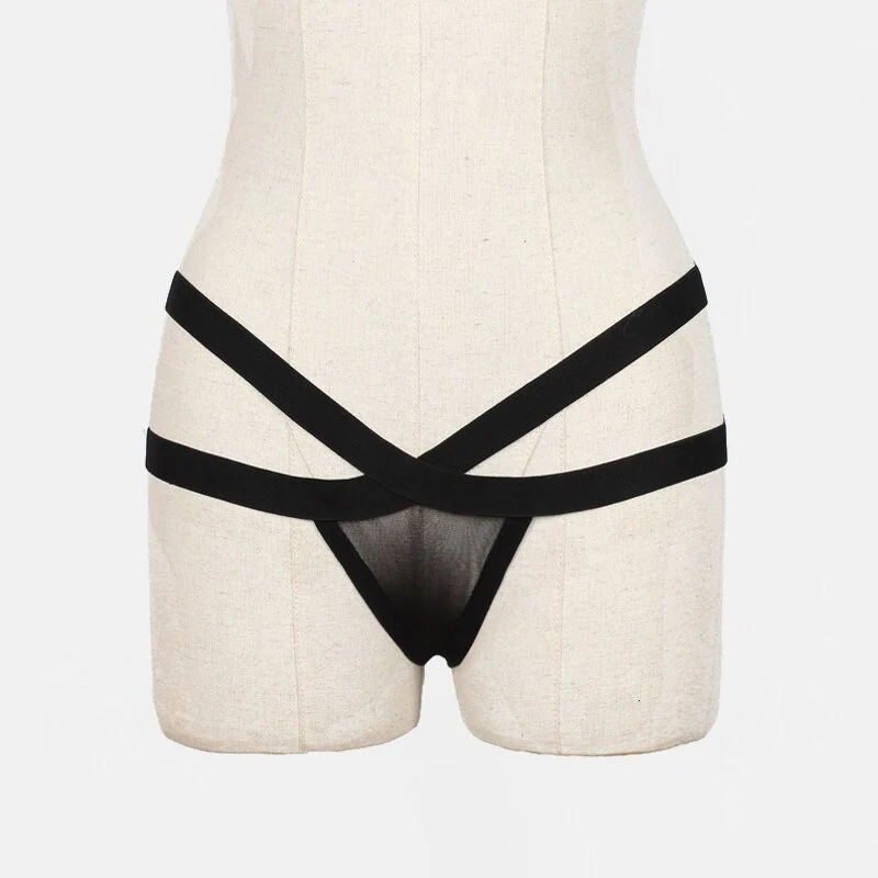 LEECHEE BRAND Woman  Sexy  Panties High Waist Lingerie  Transparent Underwear Nylon Briefs Adult  Erotic Plus Size Cotton Thongs