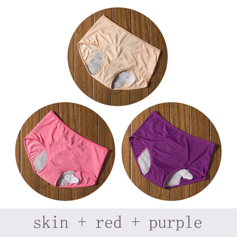 Leak-proof urinary incontinence underwear menstrual high waist hole aunt hygienic pants by panties ladies sexy panties