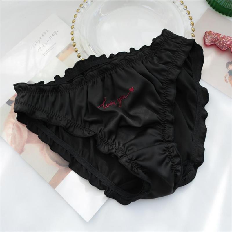 LEECHEE sexy underwear women panties Silk satin briefs ropa interior femenina string  belizna damska majtki damskie bragas mujer