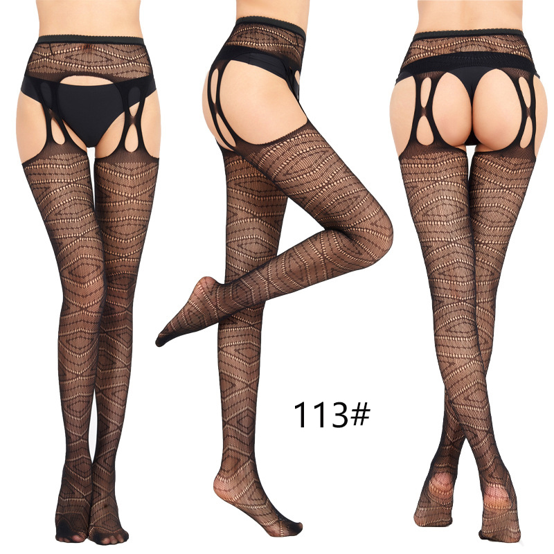 Leechee Woman Sexy Lingerie Pantyhose Erotic Stockings Medias Hombre Mesh Open Crotch Fishnet Panty Bottoming Lntimate Goods For Sex