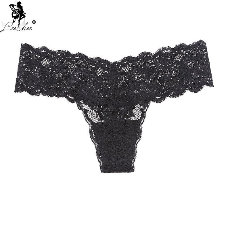 Leechee Plus size Lace panties Ladies Sexy low waist Underpants