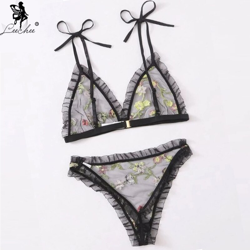 Leechee New Women Bra Set Fashion Sexy Lingerie