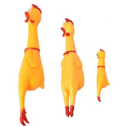 Pet toy dog screams, chicken tip calls chicken, molar enamel chicken