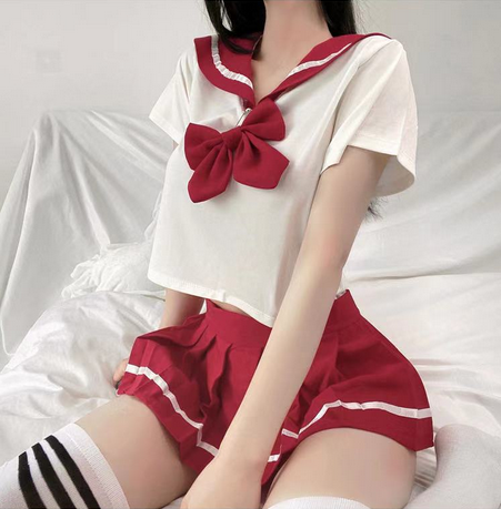 Sexy Student JK Uniform Suit With Socks