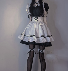 Lovely Maid Dress With Socks